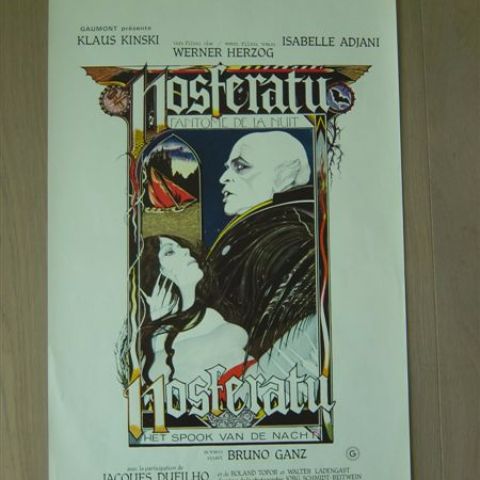 'Nosferatu' Belgian affichette
